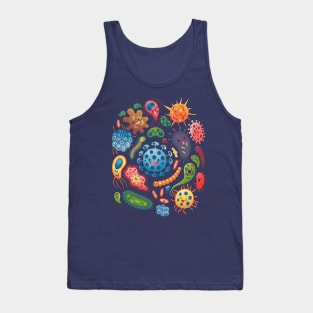 Bacterian World Tank Top